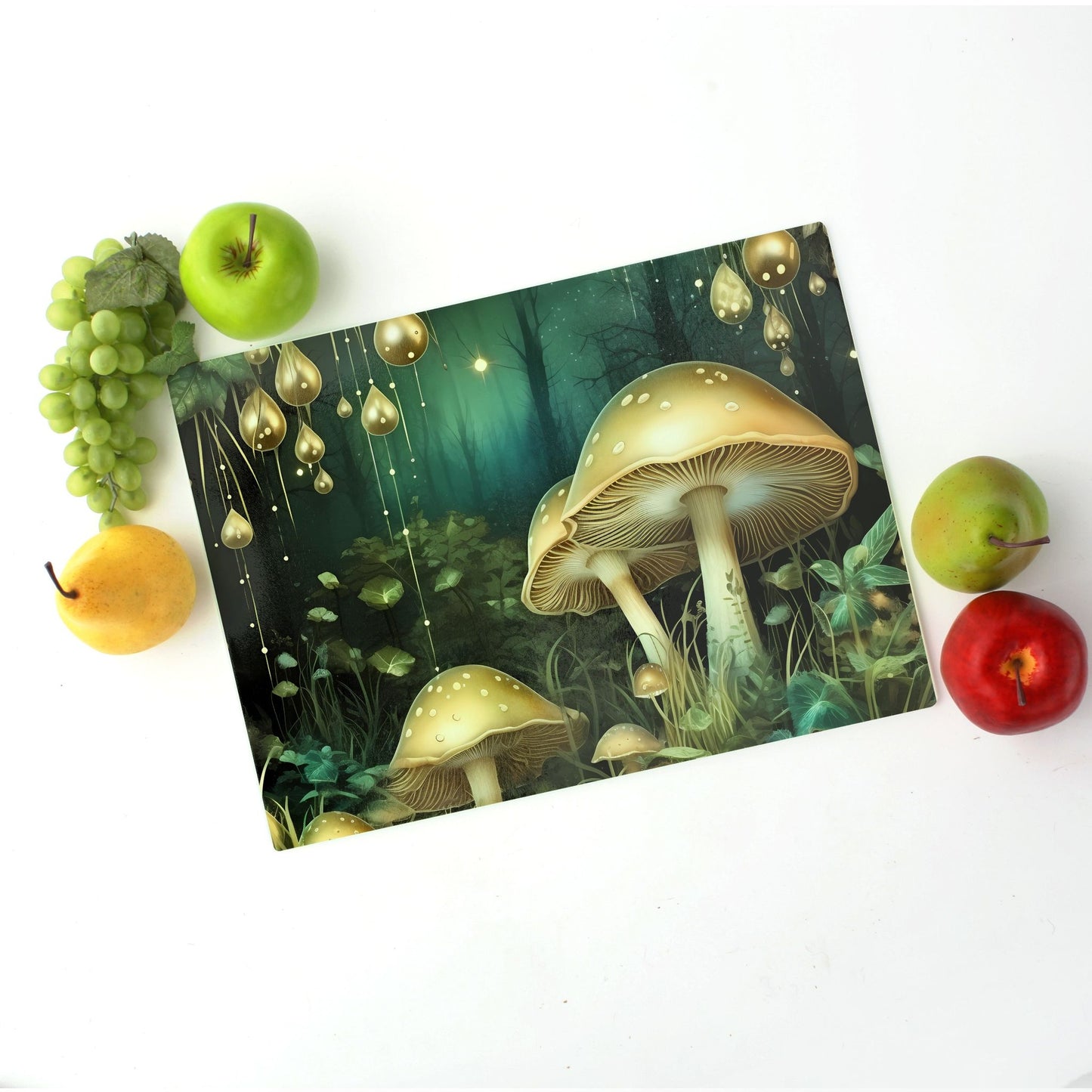 Magical Mushrooms Cutting Board Lrg. (15.75" x 11.5")