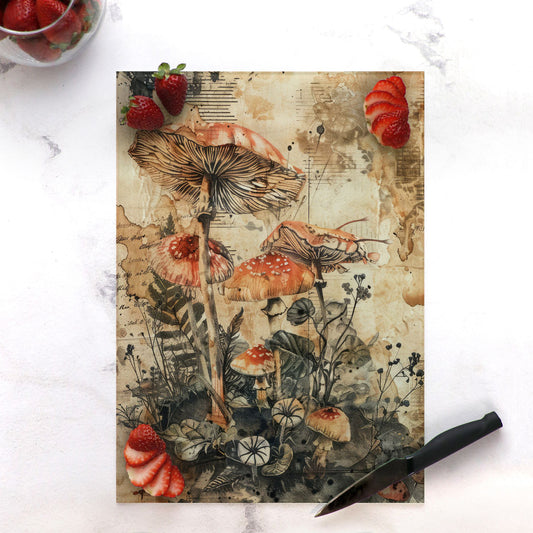 Nature's Mushroom Cutting Board Lrg. (15.75" x 11.5")